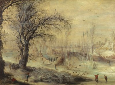 Cena de inverno de Gysbrecht Lytens or Leytens
