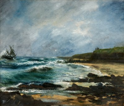 Naufrágio do ketch russo Julerneck ao largo de Marsden Cliffs de H.C.B. Scott