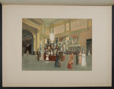 Na secção francesa, Edifício das manufacturas de H.D. Nichols