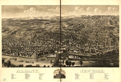 Albany, Nova Iorque 1879. de H.H. Rowley and Co.; Beck and Pauli