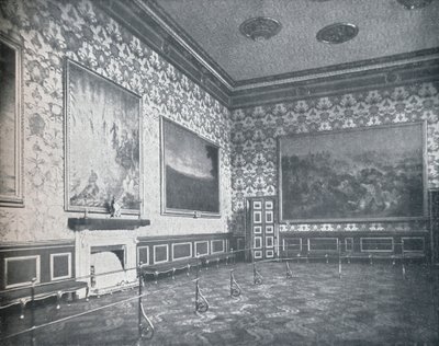 A sala de banquetes no Palácio de St. Jamess, c1899, 1901 de HN King