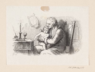 Ilustração para "The Naughty Boy" em H.C. Andersen, "Contos de fadas e histórias", Volume 1 de H.P. Hansen