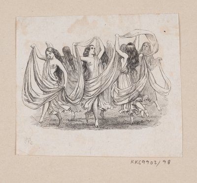 Ilustração para "Elverhøi" em H.C. Andersen, "Contos de fadas e histórias", Volume 2 de H.P. Hansen
