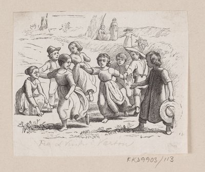 Ilustração para "From a Window in Vartou" em H.C. Andersen, "Contos e Contos de Fadas", Volume 2 de H.P. Hansen