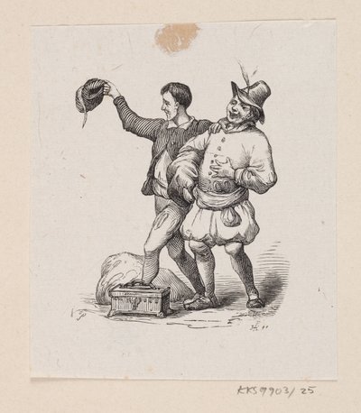 Ilustração para "A Roupa Nova do Imperador" em H.C. Andersen, "Contos de fadas e histórias", Volume 1 de H.P. Hansen