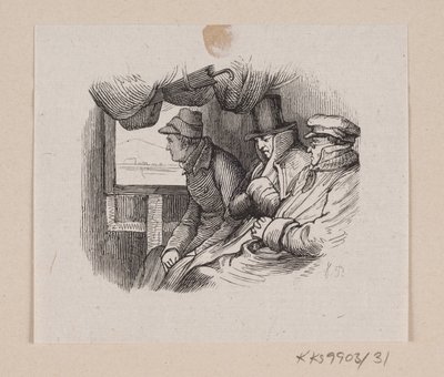 Ilustração para "Lykkens Kalosker" em H.C. Andersen, "Contos de fadas e histórias", Volume 1 de H.P. Hansen