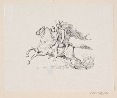 Ilustração para "Ole Lukøie" em H.C. Andersen, "Contos de fadas e histórias", Volume 1 de H.P. Hansen