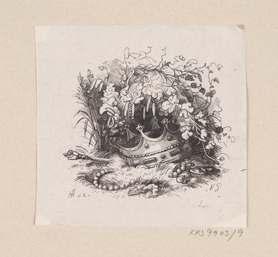 Ilustração para "A Princesa na Ervilha" em H.C. Andersen, "Contos de fadas e histórias", Volume 1 de H.P. Hansen