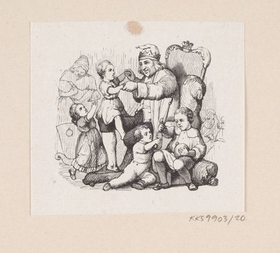 Ilustração para "The Traveling Companion" em H.C. Andersen, "Contos de fadas e histórias", Volume 1 de H.P. Hansen