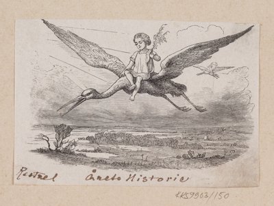 Ilustração para "A História do Ano" em H.C. Andersen, "Contos de fadas e histórias", Volume 2 de H.P. Hansen