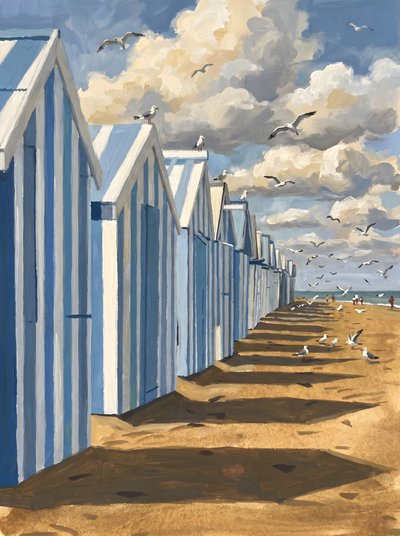 Cabines de Praia à Beira-Mar de HUGO