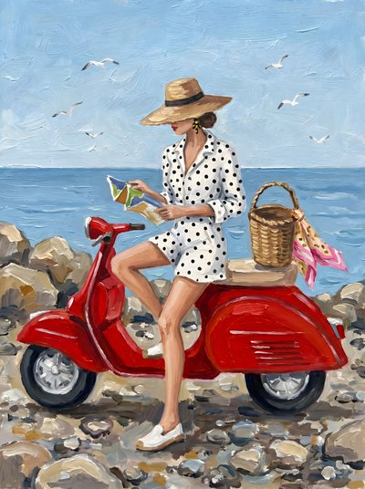 Scooter de praia para mulheres elegantes de HUGO
