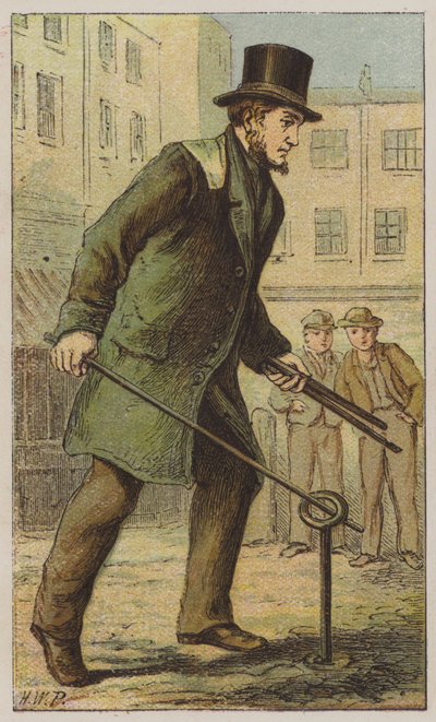 Turncock (cor litho) de H.W. (after) Petherick