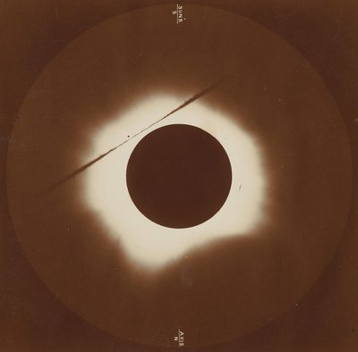 Eclipse Solar da Ilha Caroline, 6 de maio de 1883 de H. A. Lawrence