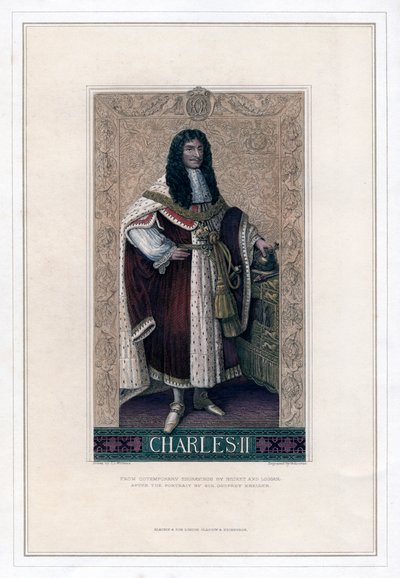 Carlos II, rei da Inglaterra e Escócia de H. Bourne