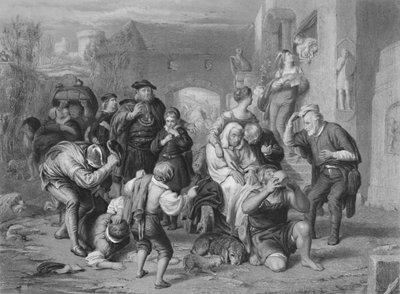 As sete idades do homem como você gosta, c1870 de H. Bourne