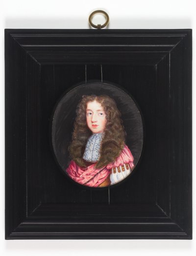 Henry Cavendish, Conde de Ogle (aguarela em marfim) de H. Byrne