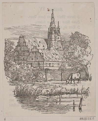Castelo de Frederiksborg de H. C. Henneberg