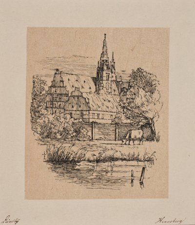 Castelo de Frederiksborg de H. C. Henneberg