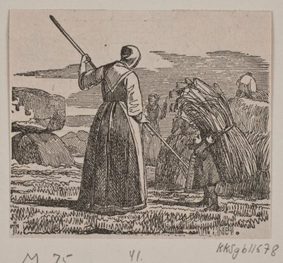 Ilustração para "A Parteira e o Troll" de H. C. Henneberg