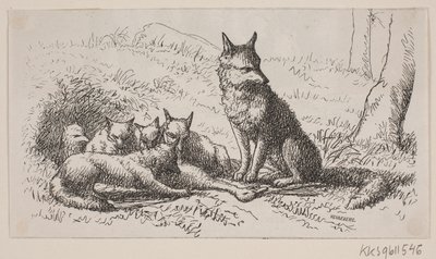 Ilustração para: "Mr. Mikkel" de H. C. Henneberg