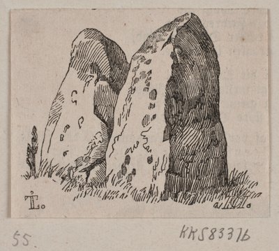 Ilustração para "Monumentos de Pedra" de H. C. Henneberg