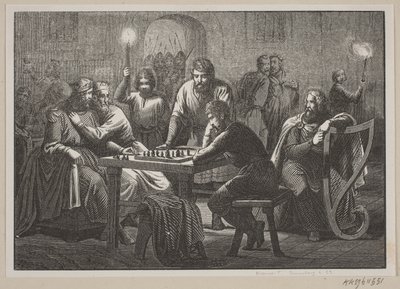 Ilustração para a História da Dinamarca de Fabricius. de H. C. Henneberg