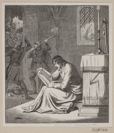 Ilustração para a História da Dinamarca de Fabricius. de H. C. Henneberg