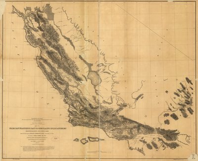 Da Baía de São Francisco às Planícies de Los Angeles: de explorações e pesquisas de H.; Davis Custer