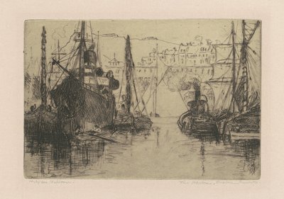 O porto, Quebec, Canadá de H. Ivan Neilson