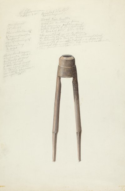 Bishop Hill: Cortador de cavilhas de H. Langden Brown