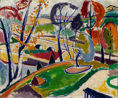 Decoração plana, 1915. de H Lyman Sayen