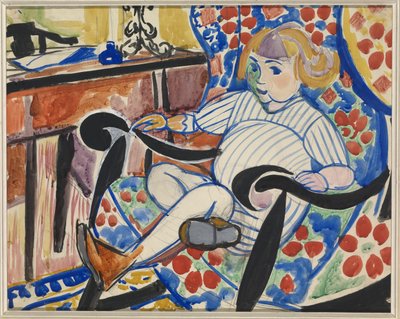 Guache de H. Lyman Sayen