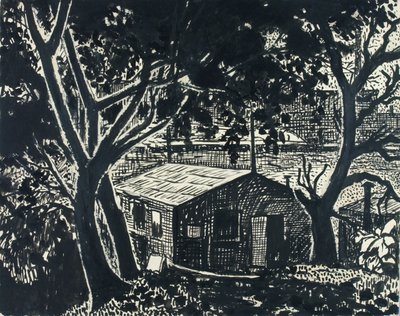 Sem título (Casa no bosque) de H. Lyman Sayen