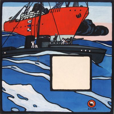 Sem título (Ação Naval) de H. Lyman Sayen