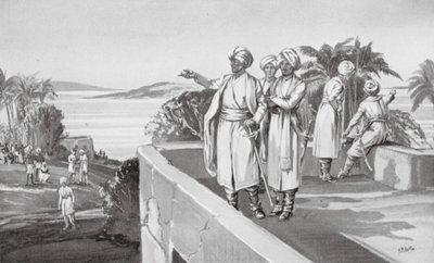 Humphrey Cooke toma posse de Bombaim de H. M. (after) Burton