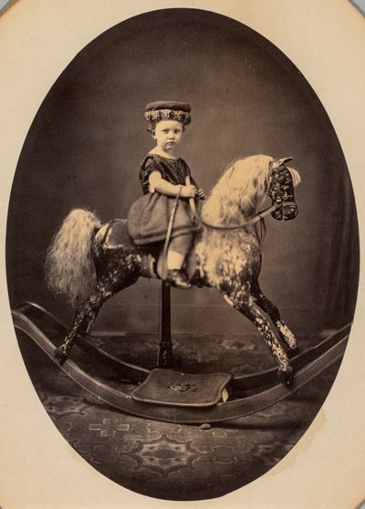 Francis Wayland Sherman com a idade de 2 anos e 10 meses, 1862. de H. N. Roberts