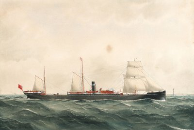 Navio a vapor "Manora de H. Percival