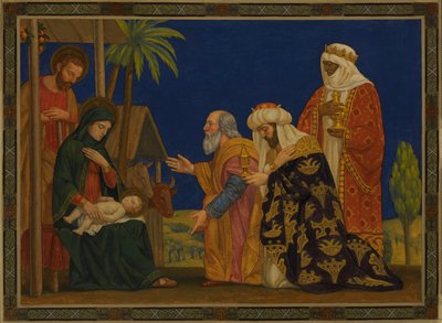 Os Magos, c. 1915. de H. Siddons Mowbray