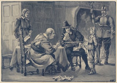 Onde está o teu pai (litografia) de H. Walker