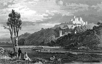Castelo de Coltsmans, cortiça do condado, c1800-1850. de H. Winkles