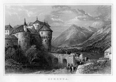 Schenna, século XIX de H. Winkles