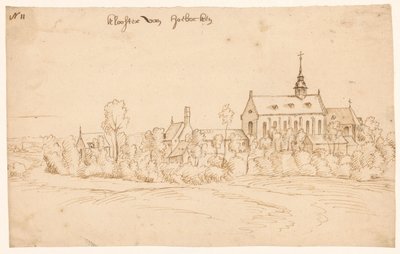 O mosteiro de Hoboken de H. van Wel (attributed to)