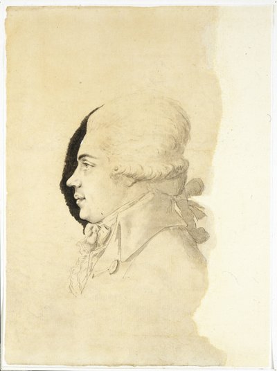 Retrato do Conde Nikolai Petrovich Rumyantsev 1754-1826, final da década de 1780 de Haacke