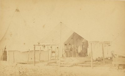 [Soldados na tenda] de Haas and Peale