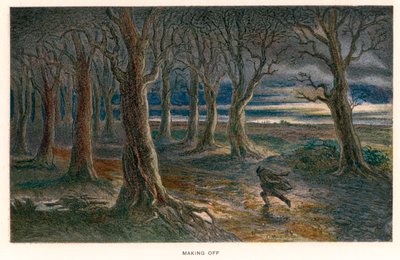 Ilustração para Little Dorrit (litografia a cores) de Hablot Knight (1815-92) (after) Browne