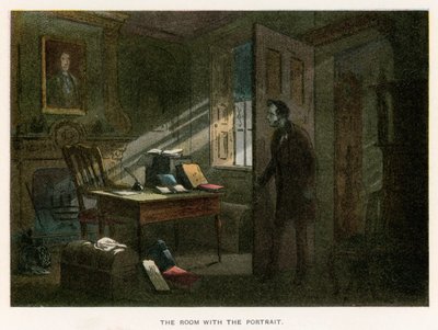 Ilustração para Little Dorrit (litografia a cores) de Hablot Knight (1815-92) (after) Browne