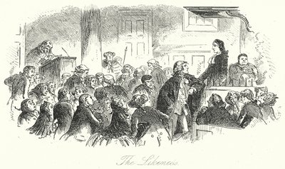 A semelhança (gravura) de Hablot Knight (1815-92) (after) Browne