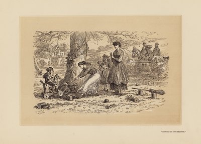 Levá-lo à formação (gravura) de Hablot Knight (1815 92) Browne
