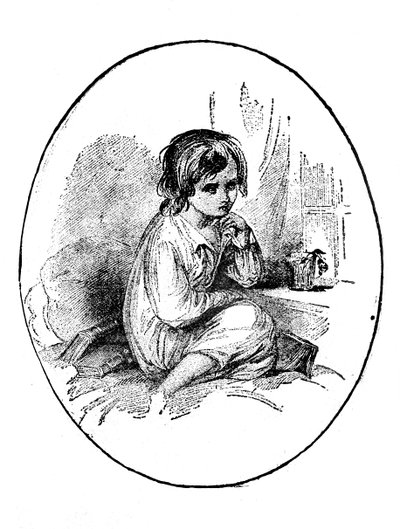 O pequeno Paul de Dombey & Son de Charles Dickens de Hablot Knight Browne